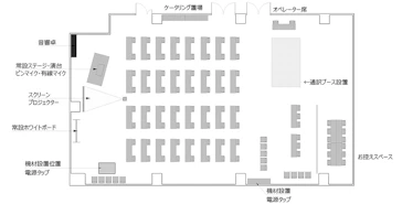 TKPガーデンシティPREMIUM大阪駅前 トワイライト全室 会場レイアウト