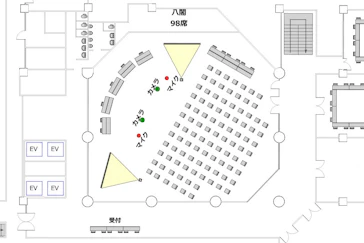 配信メイン会場レイアウト