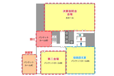 TKP市ヶ谷カンファレンスセンター フロアマップ