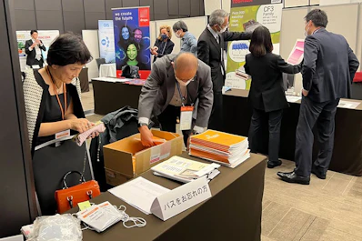 連日開催のため前日来場した人への対応など運営スタッフも余裕を持って配置