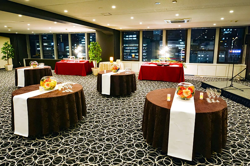 バンケットホール9A｜TKP市ヶ谷カンファレンスセンター｜TKP貸会議室ネット