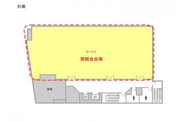 TKP東京駅日本橋カンファレンスセンター7F フロアマップ