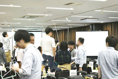 グループワーク 「ストロータワーゲーム」