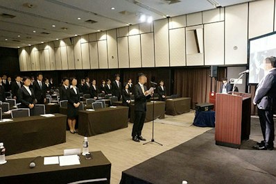 内定式・懇親会