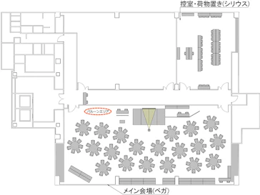 TKPガーデンシティPREMIUM名駅西口 会場レイアウト