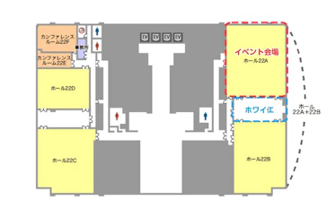 TKPガーデンシティPREMIUM京橋 22Fフロアマップ