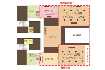 CIRQさいたま 1Fフロアマップ